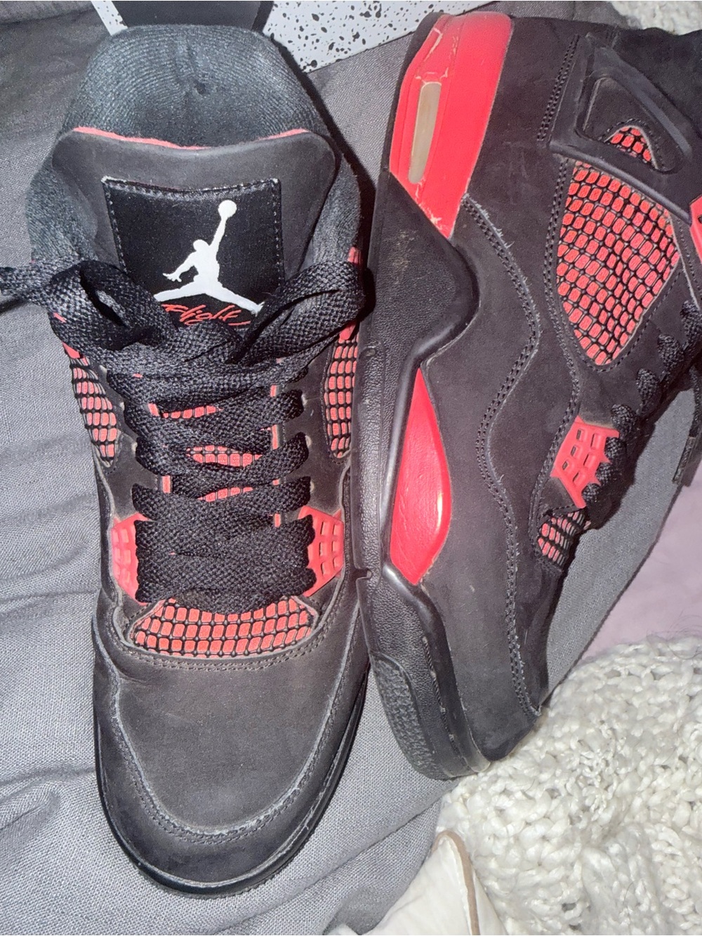 Air Jordan 4 Retro Black/Multicolor
